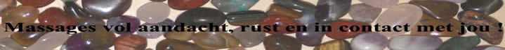     Massages vol aandacht, rust en in contact met jou!